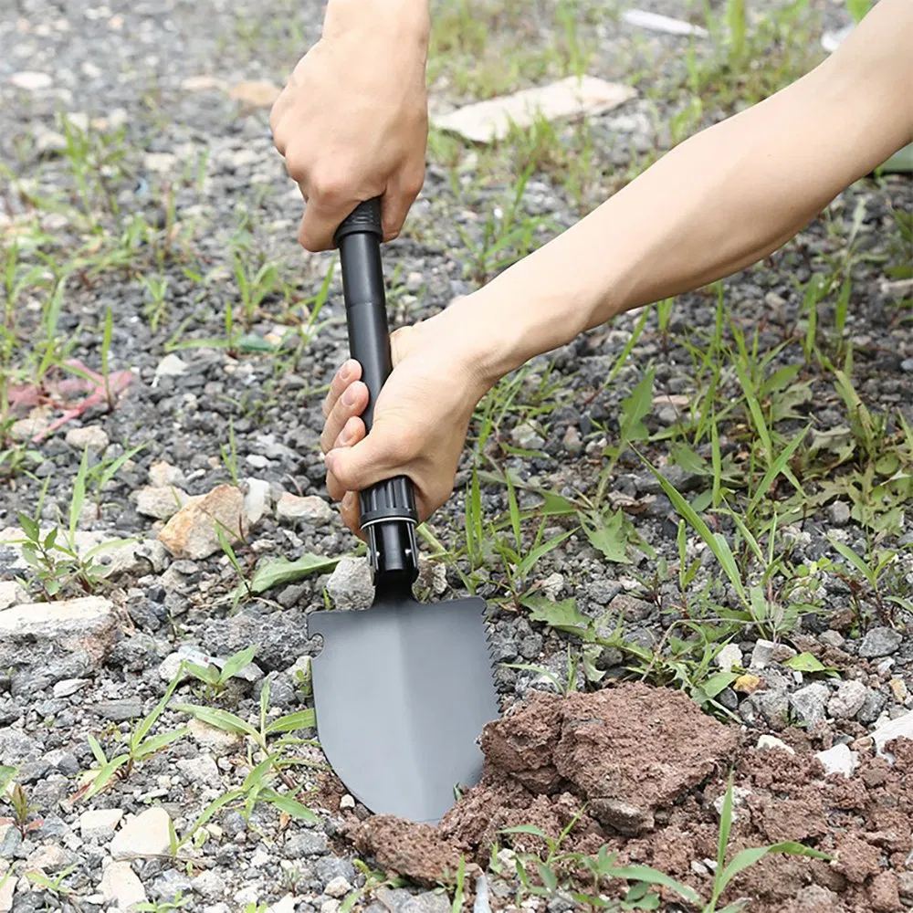Folding Shovel for Camping Accessories, Roadside Survival Gear Wyz25100