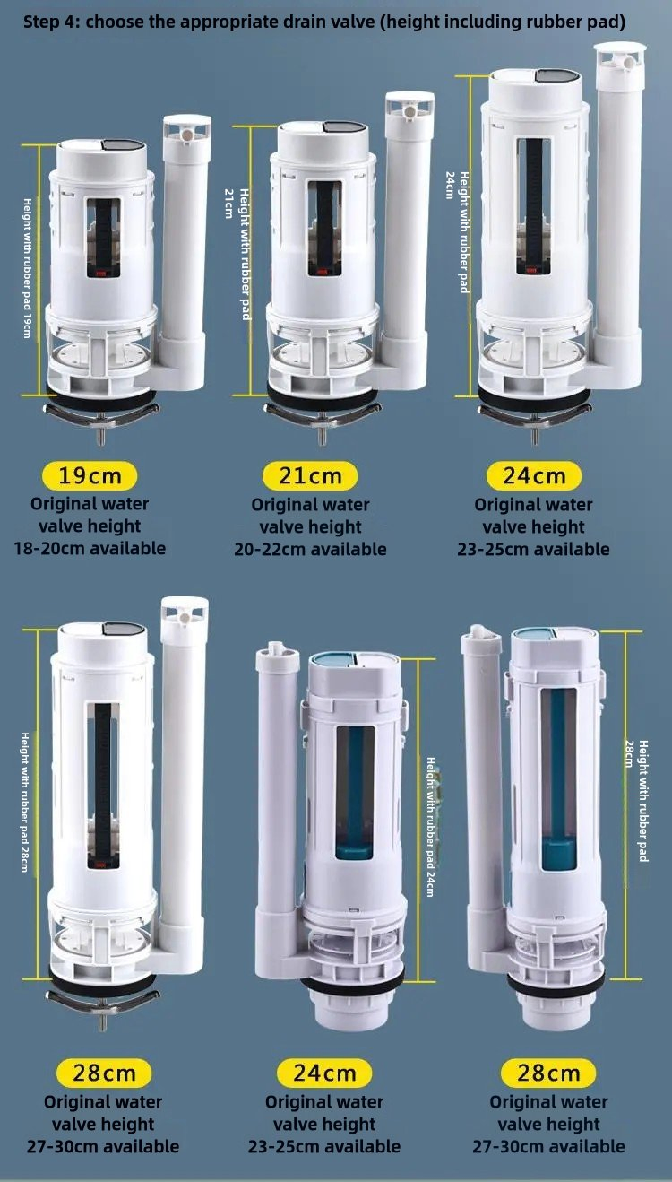 Fluor Wholesale Water Inlet Valve High Quality Silent Toilet