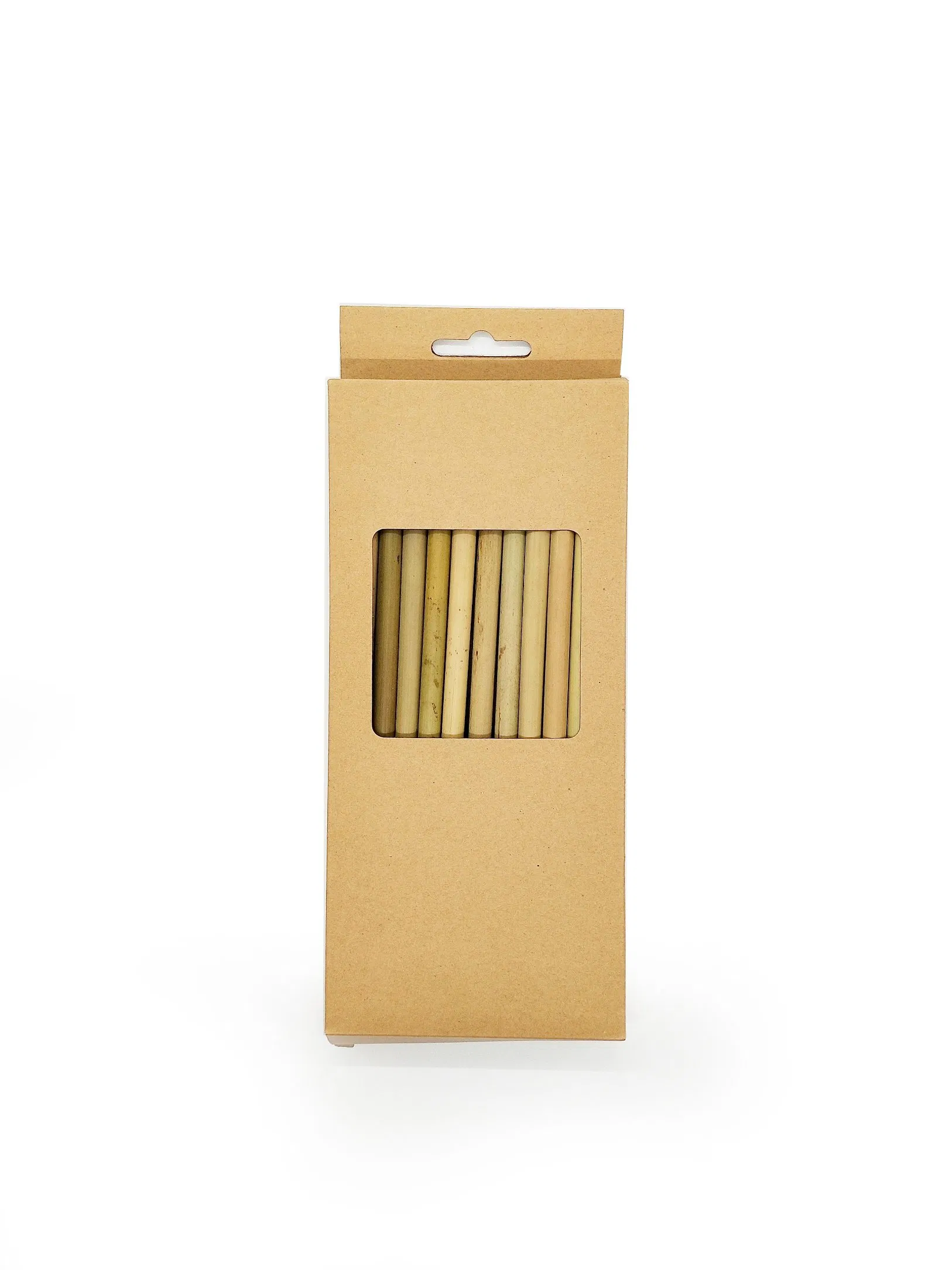 Reusable & Biodegradable /Organic Straw Handmade Bamboo Drinking Straws for Sale