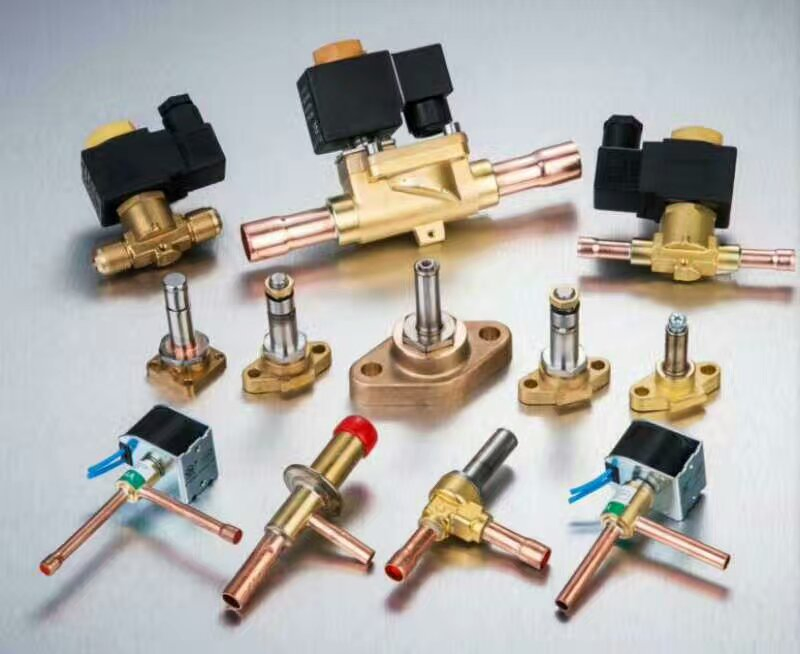 3/8" Refrigeration Charging Pipe Copper Solenoid Check Valve