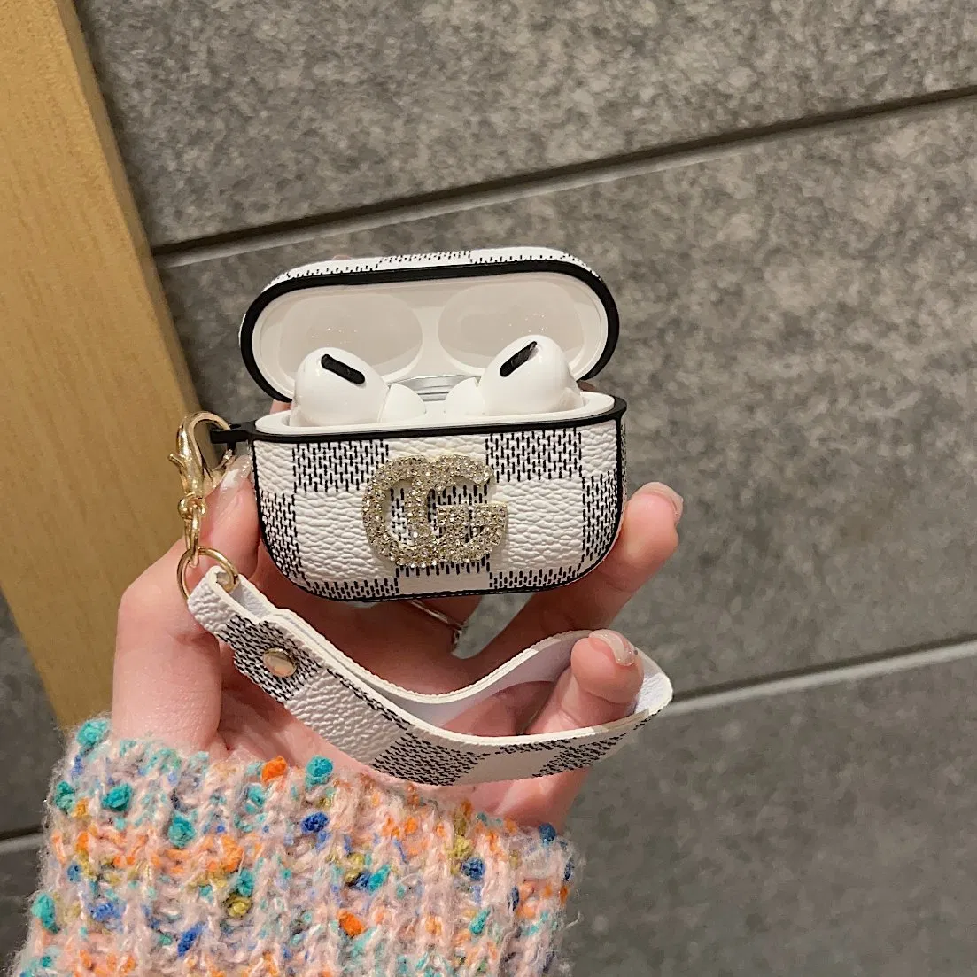 Чехол для наушников Ai PRO 2 Series, кожаный