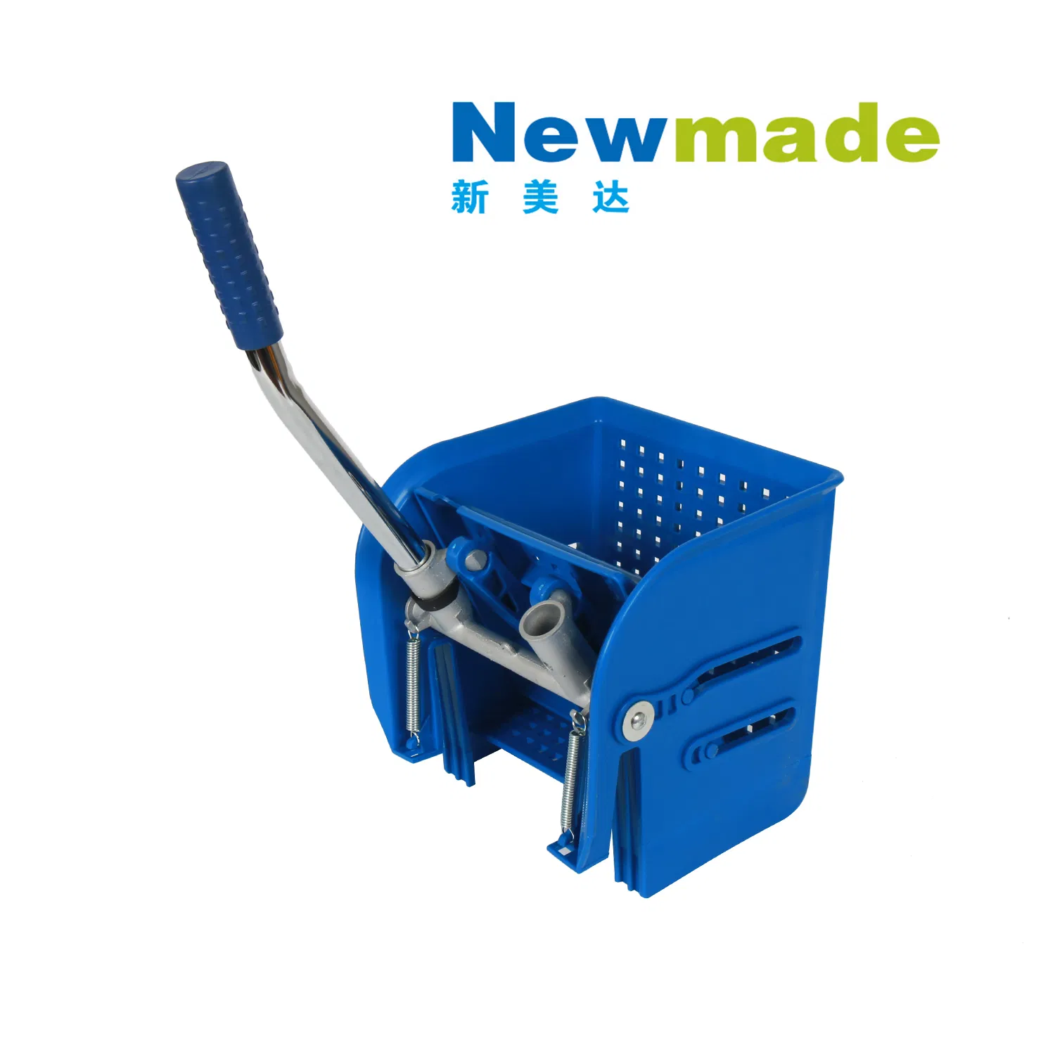 Plastic Bucket with Mop Wringer, Floor Cleaning Mop Bucket