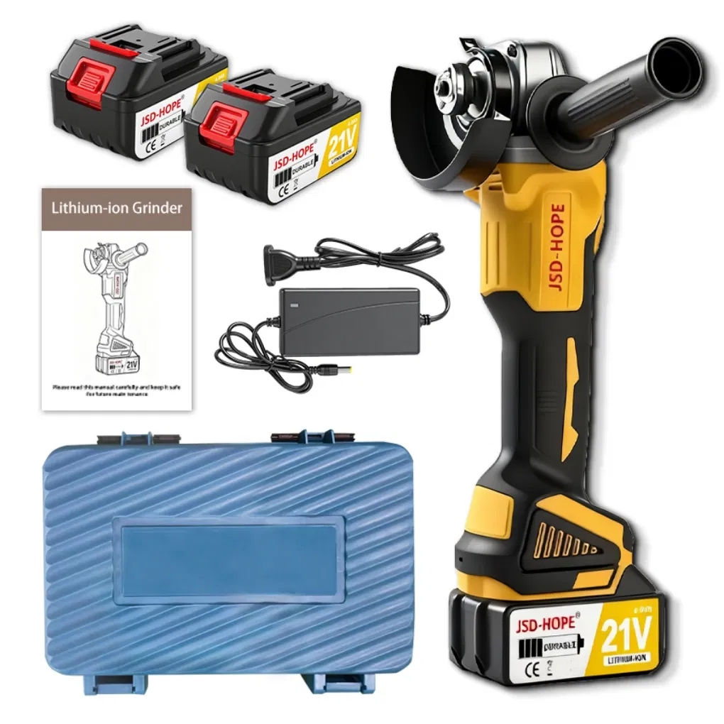Аккумуляторная угловая шлифмашина 21В для резки металла