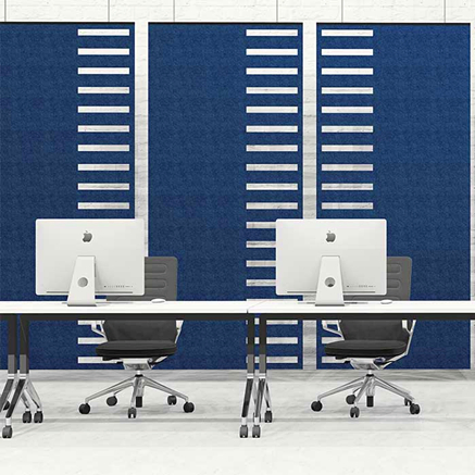 Eco-Friendly Hollowing-out Polyester Fiber Partition Screen