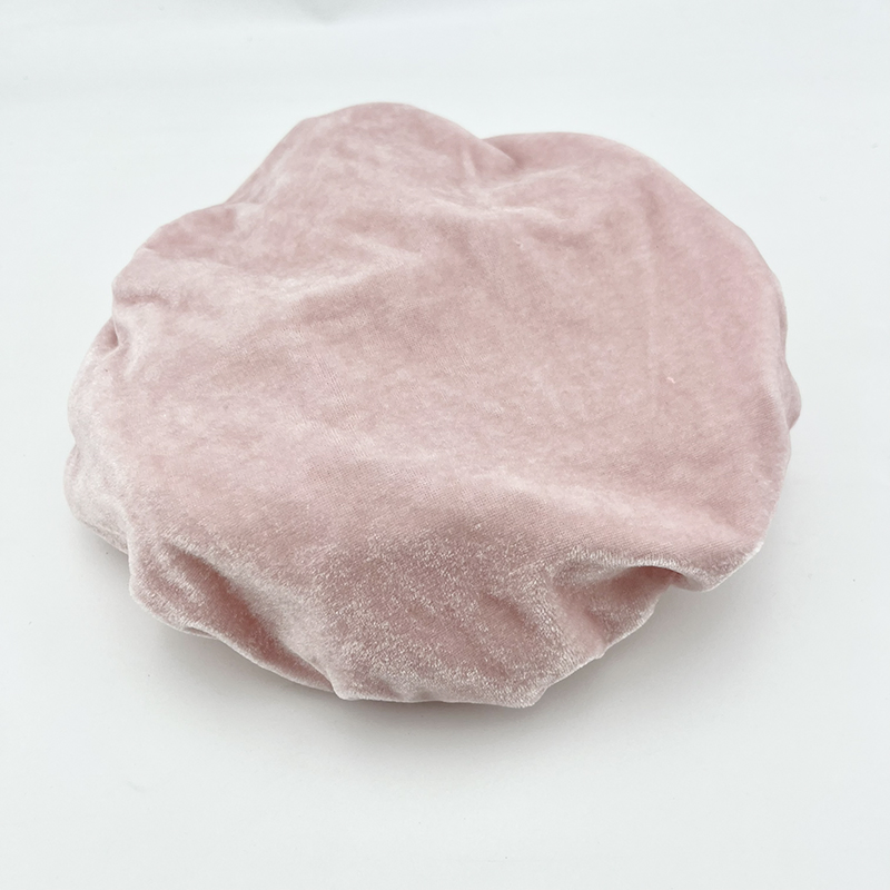 Waterproof Adjustable Elastic Bath Hat Hair Cover Double Layer Shower Cap