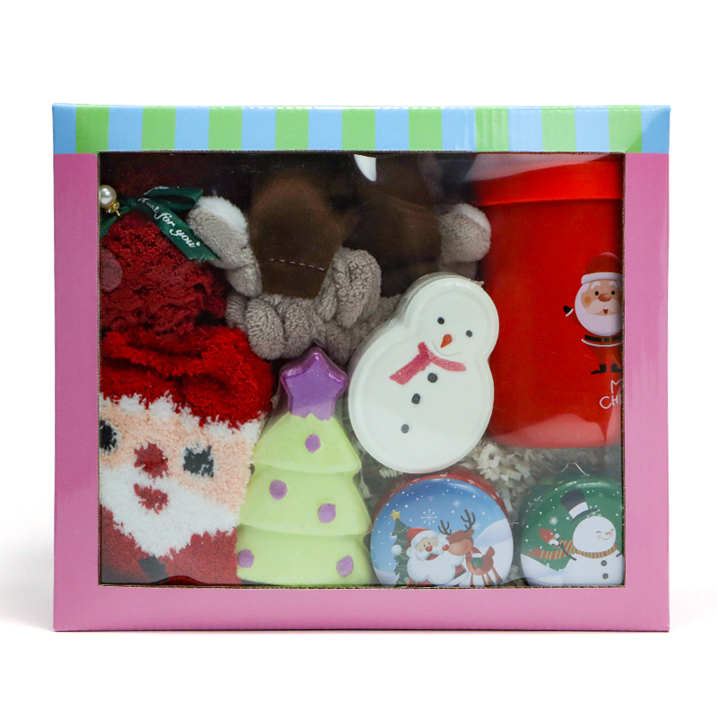 Wholesale Custom Bath Candle SPA Gift Sets for Christmas Perfume Gift Set