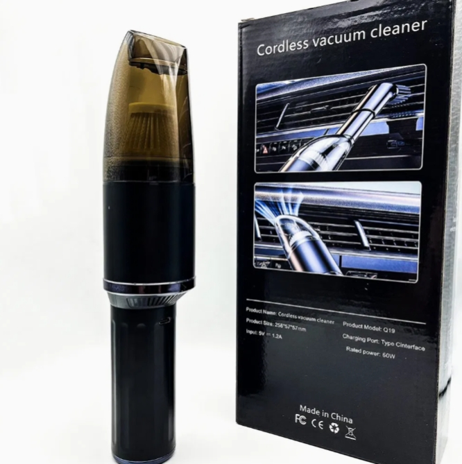 120W Wireless Auto Portable Car and Home Handheld Cleaning Car Vacuum Cleaner