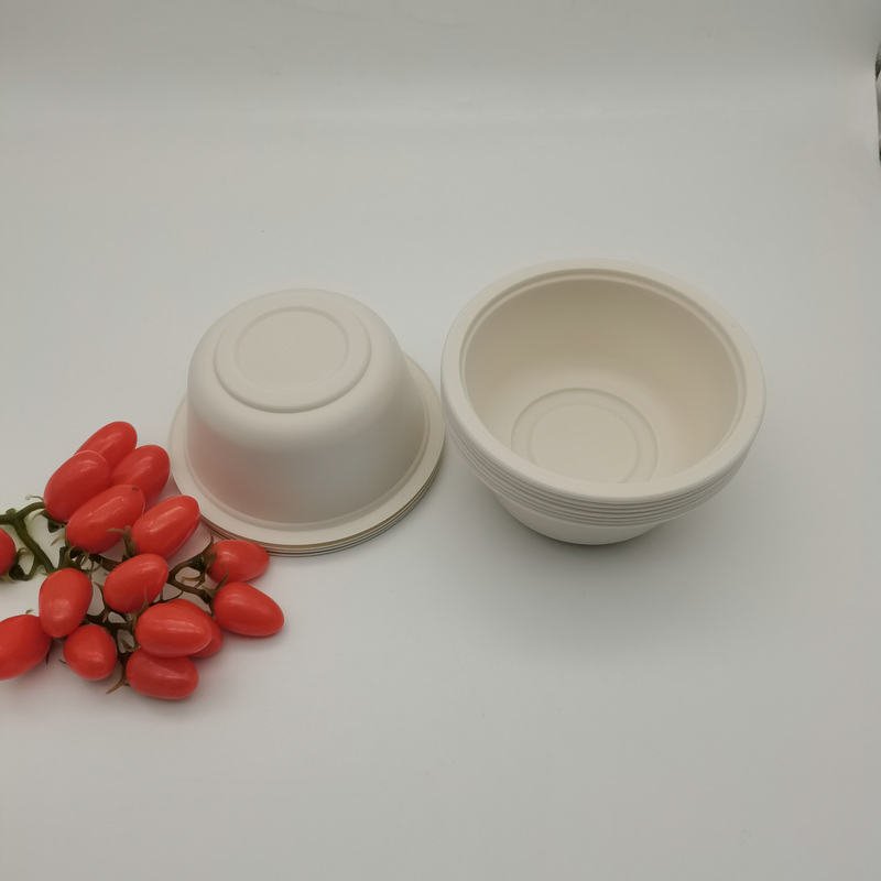 High Quality Biodegradable Cornstarch Disposable Bowl Salad Dessert Bowl