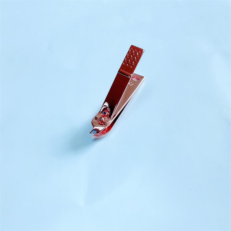 High Quality Professional Deluxe Big Finger Toe Nail Clipper Cutter with Rose Golden Plating for Promotion Gifts