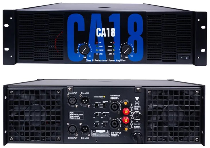 Xiy Ca18 Professional Power Amplifier KTV System High Power Amplifie