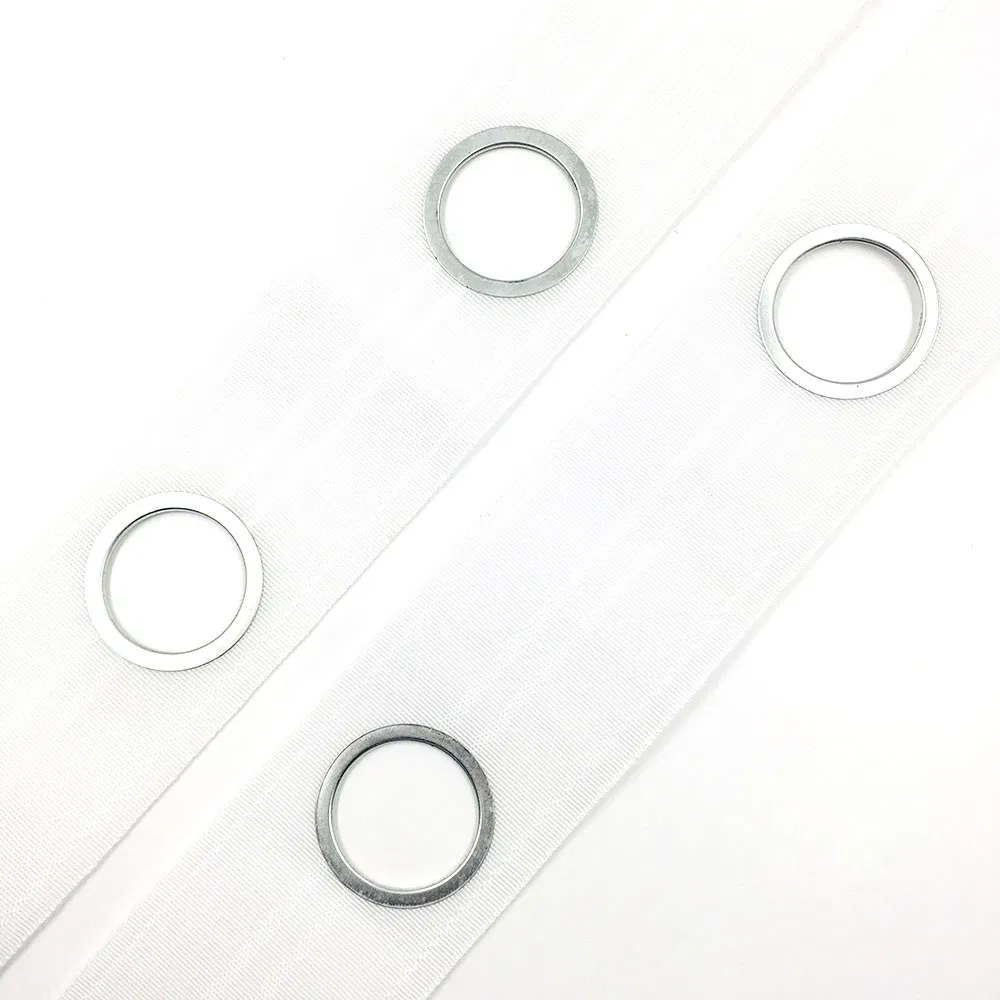 Professional White Polyester Nylon Curtain Eyelet Tape Eyelet Tape for Curtains