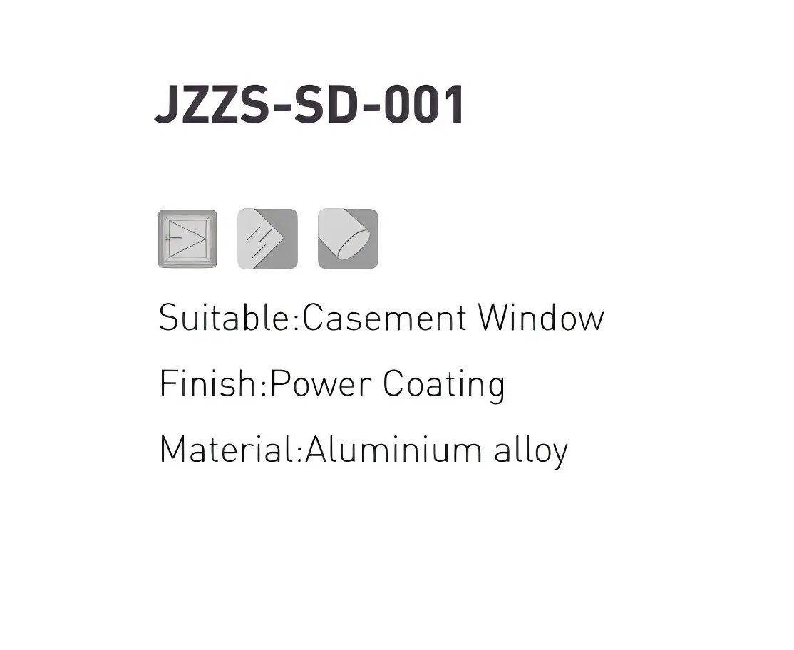 Single DOT/Point Handle for PVC Windows and Doors