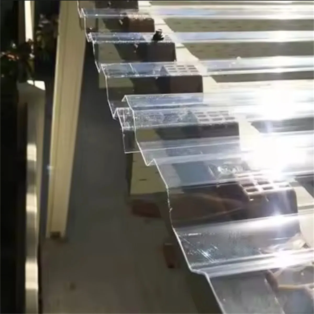 UV Resistance PC Corrugated Transparent Roofing Sheet with Good Price