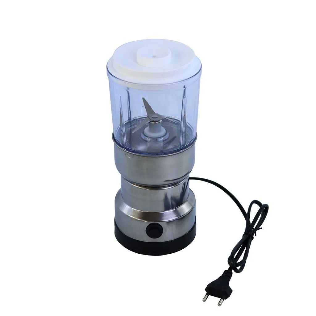 Travel-Friendly Stainless Steel Electric Blade Coffee Grinder Spice Bean Can Grinder