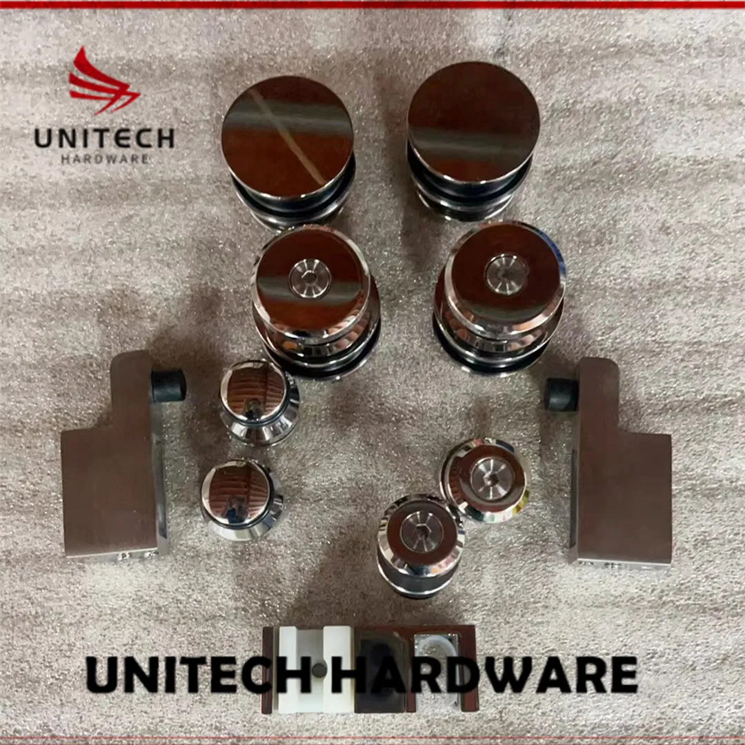 Stainless Steel Rail Sliding Door Roller and Fitting Set
