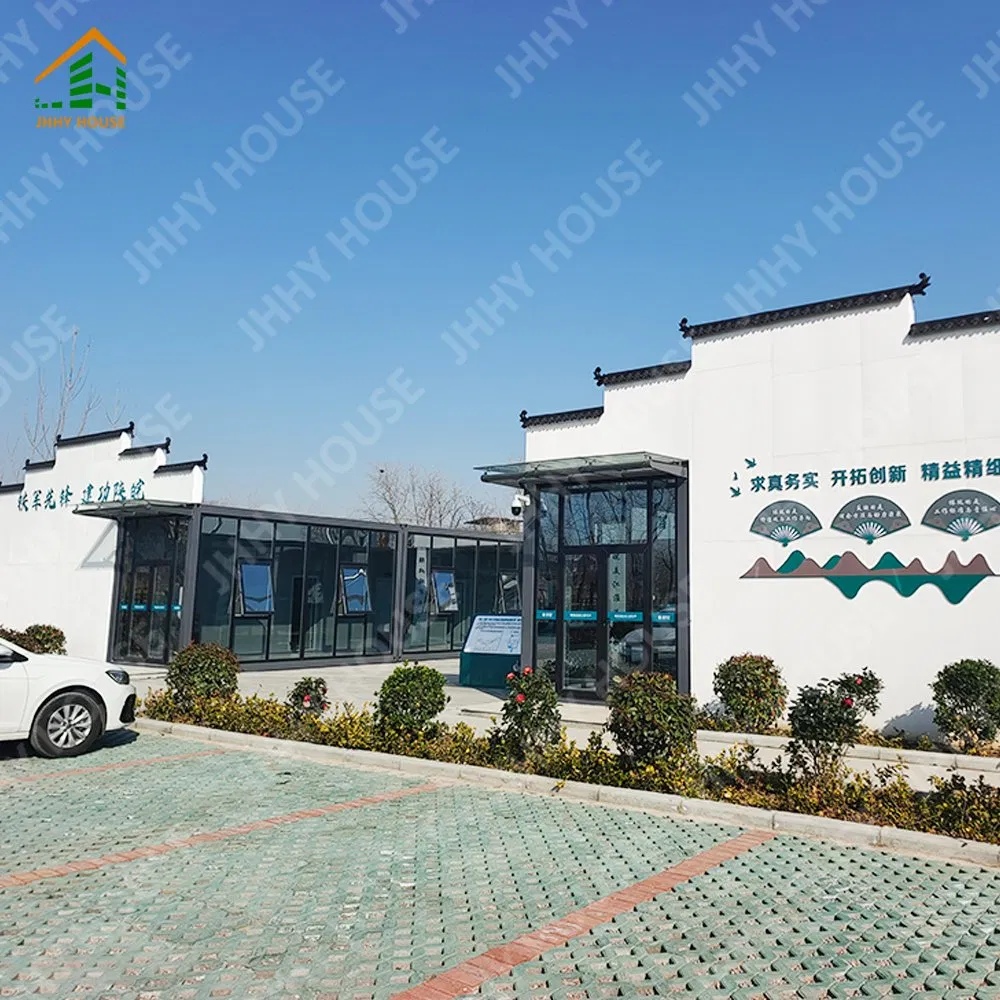 Direct Sales Flat Pack Container House State Grid Project Successful Showcase Prefab House