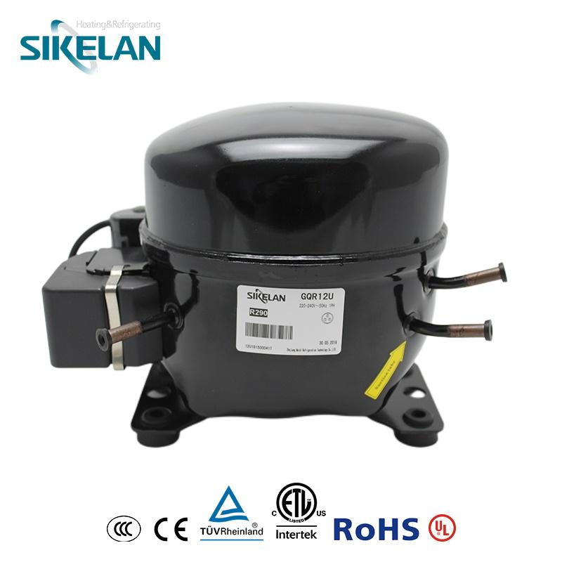 R290 Refrigerant L/Mbp AC Refrigeration Part Piston Compressor for Dehumidifier/Cooler/Freezer