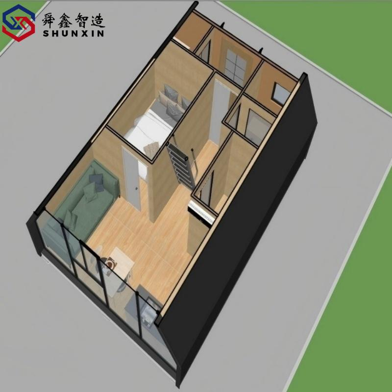 Luxury Mobile Vessel Tiny Portable Modular Prefab Container Prefabricated Villa Homes House