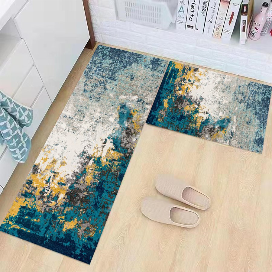 Simple Style Kitchen Mat Anti Slip Carpet, Area Rugs and Carpet, Floor Mat Door Mat 3D Carpet Printed Carpet