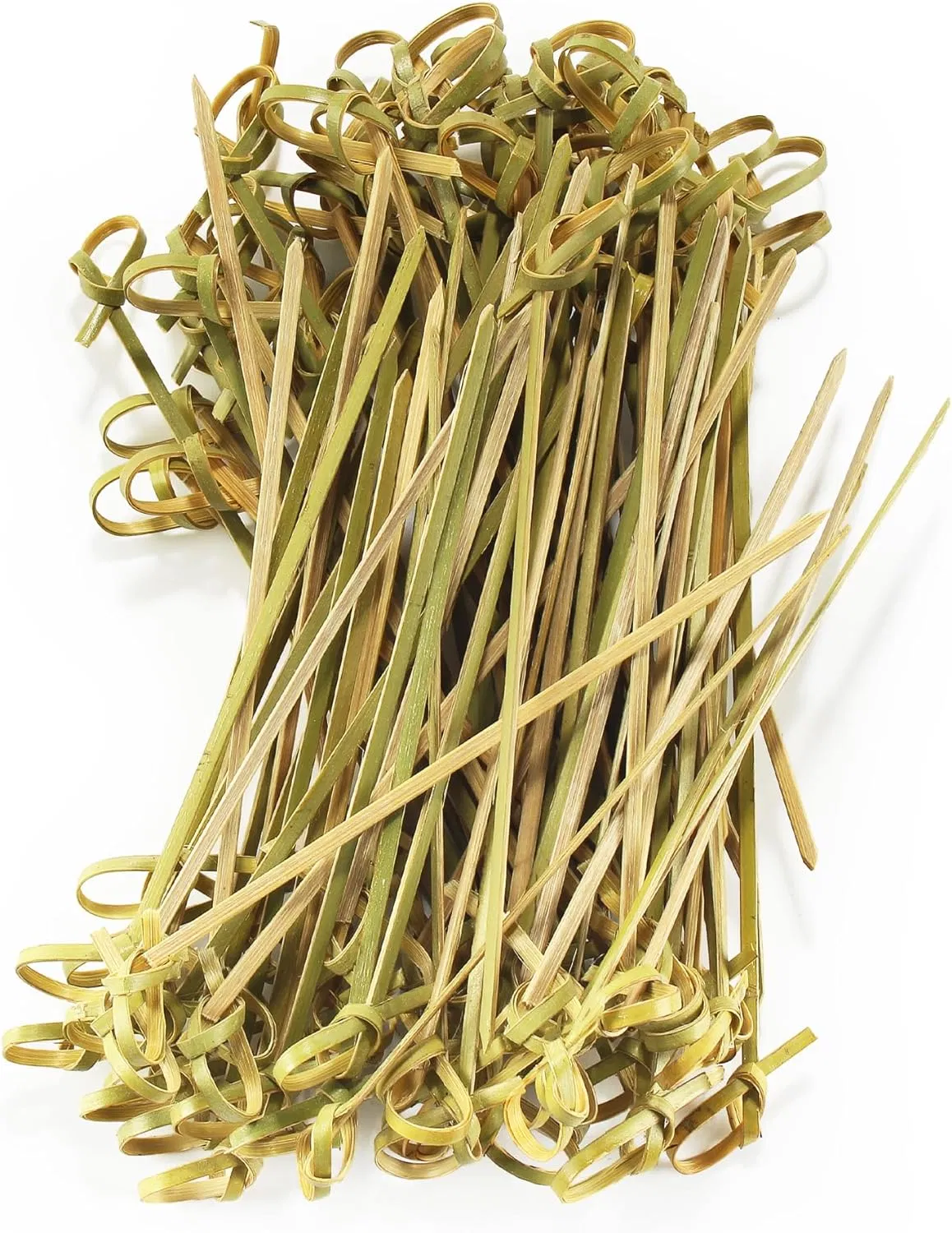 Best Selling 12cm Bamboo Knot Skewer Fruit Pick Bamboo Knot Skewe