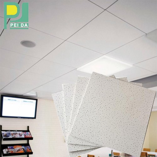 20mm False Ceiling Acoustic Fissure Mineral Fiber Board