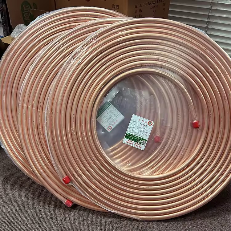 C14700/14510/14710/14720pancake Coil Red Pure Copper Pipe/Tube Manufacturers Ensure Quality Wholesale Price with Welding Cutting and Bending Processing Services
