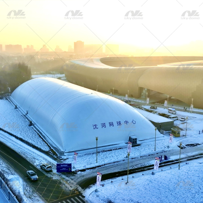 Outdoor Inflatable Air Dome Tent for Tennis Court