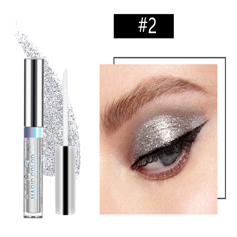 Factory Supply Long Lasting Waterproof Liquid Glitter Metallic Shimmer Sparkling for Eye