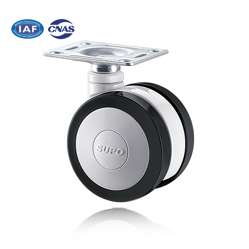 Top Plate Medical Quiet & Anti-Slipmulti Directional Omni Caster Wheel