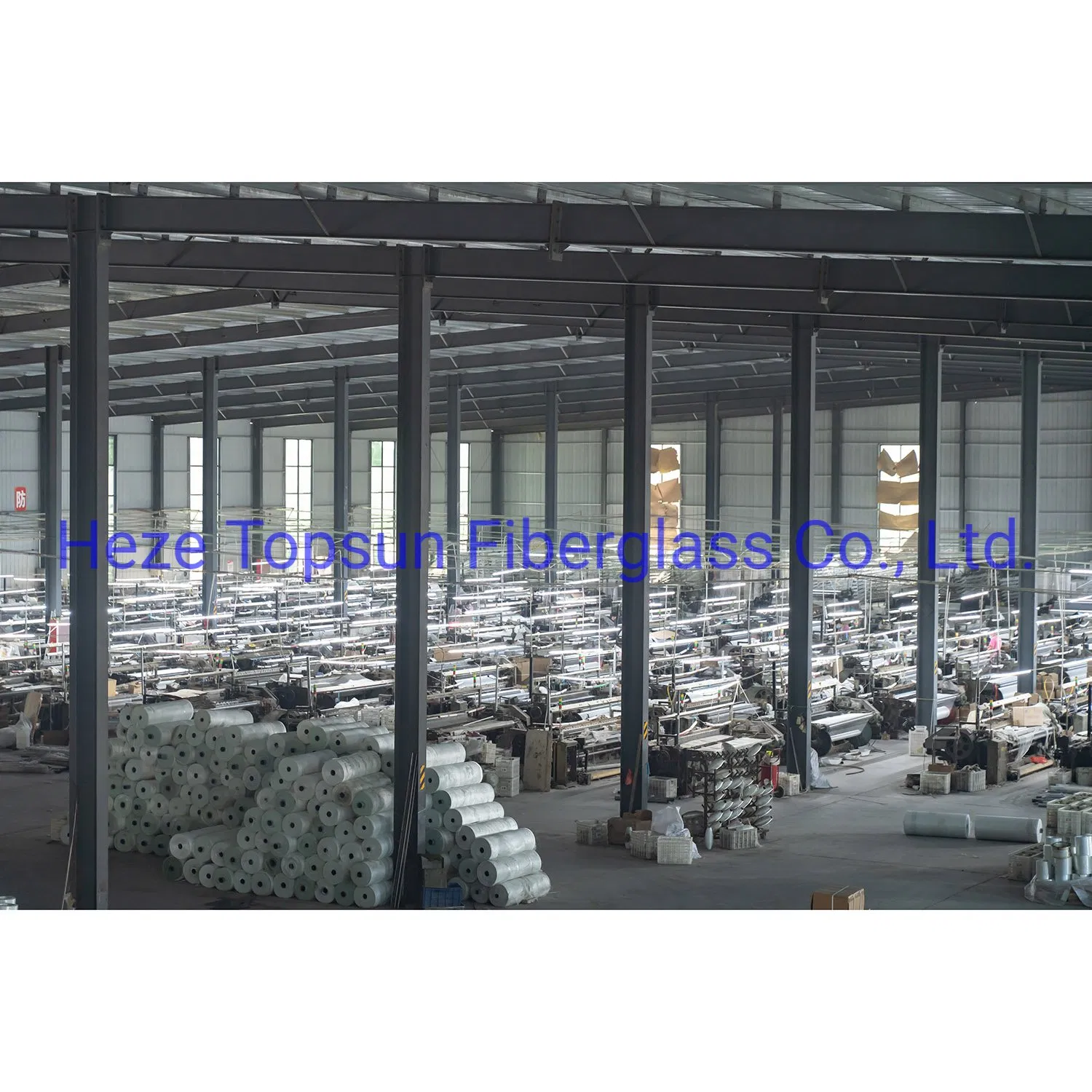 Fire Retardant & Fireproof Material Glass Rock Wool Materials 50GSM 3mm× 3mm Fiberglass Mesh