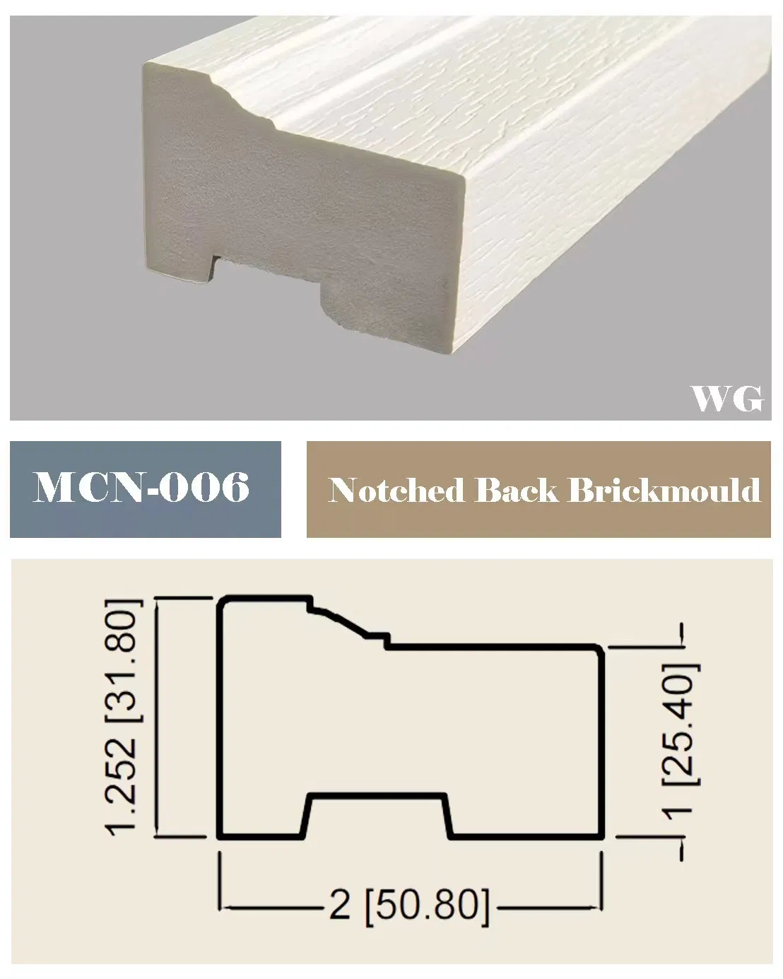 Us UK Standard PVC Door Frame