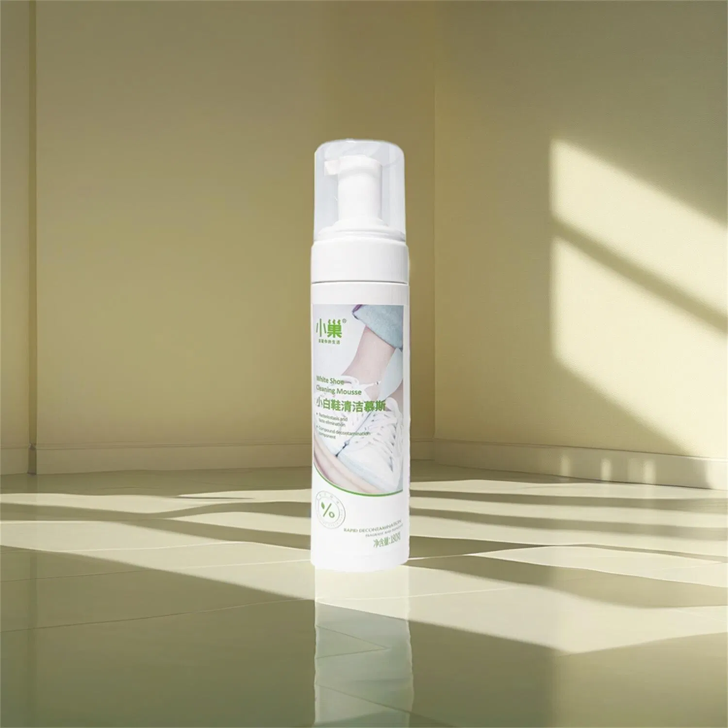 Deep Cleaning Agent for White Sneakers and Shoes Shine Spray