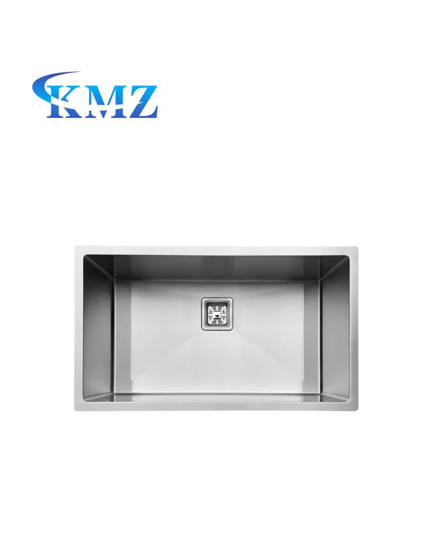 Customize New Nano Surface Rreatment Narrow Sided Rectangular Countertop Basin Stainless Steel Single Basin Kitchen Sink