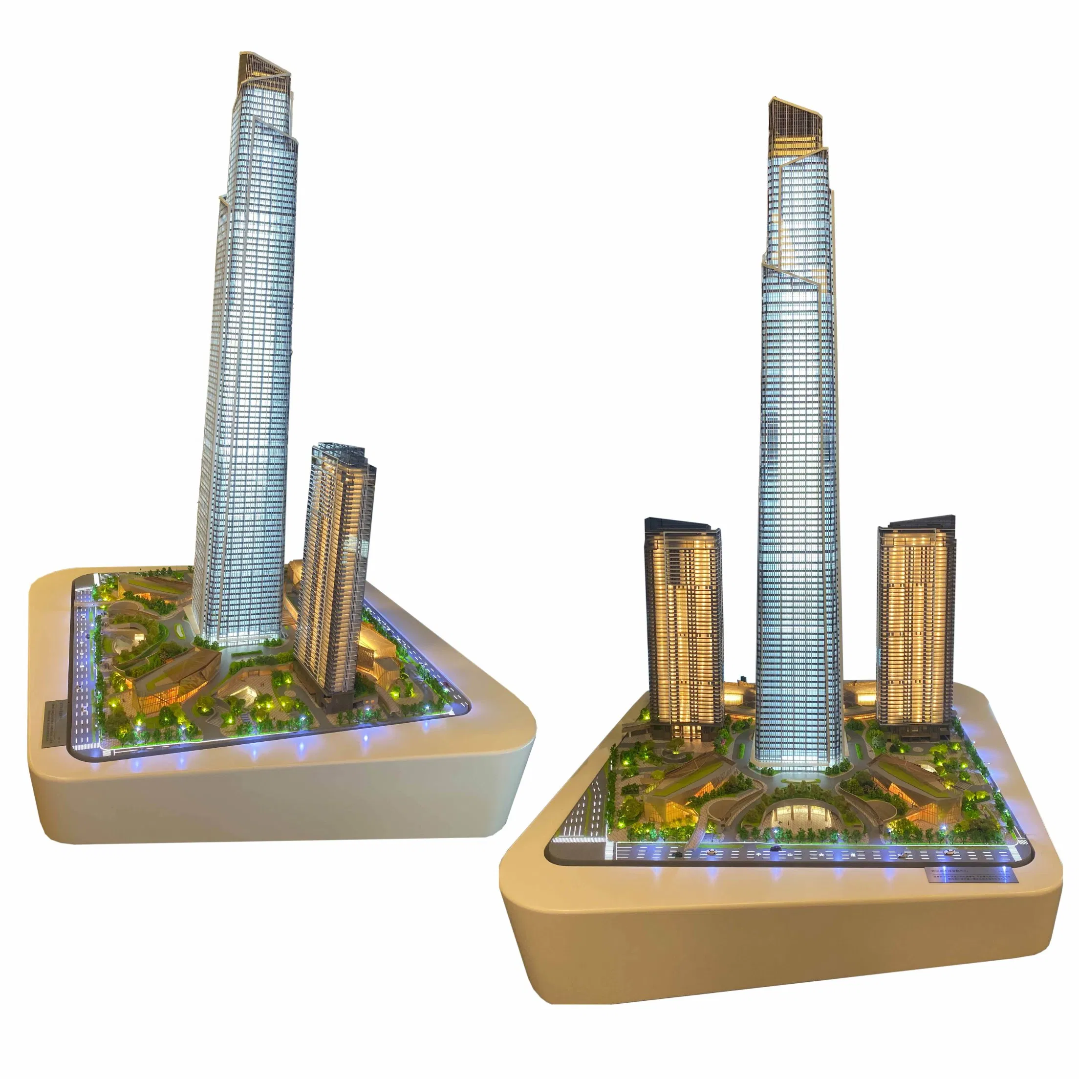 3D Modeling Rendering Tower Building Design Scale Model