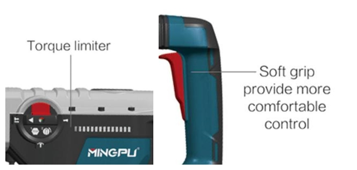 Электродрель-перфоратор Mingpu MP640 1250Вт