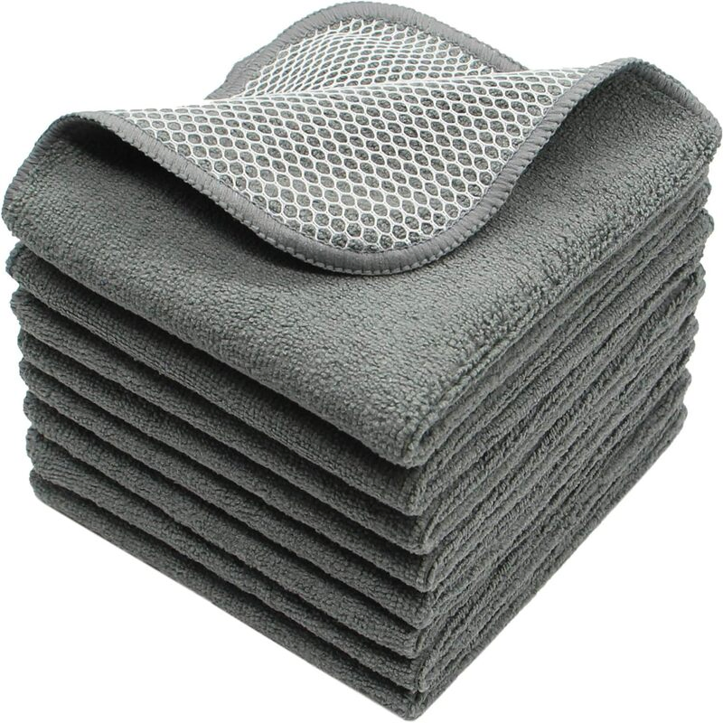 Ultra-Absorbent Kitchen Dish Cleaning Cloths for Easy Use