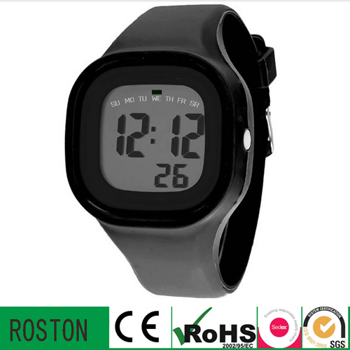 Silicon Strap and Case LED Digital Watches