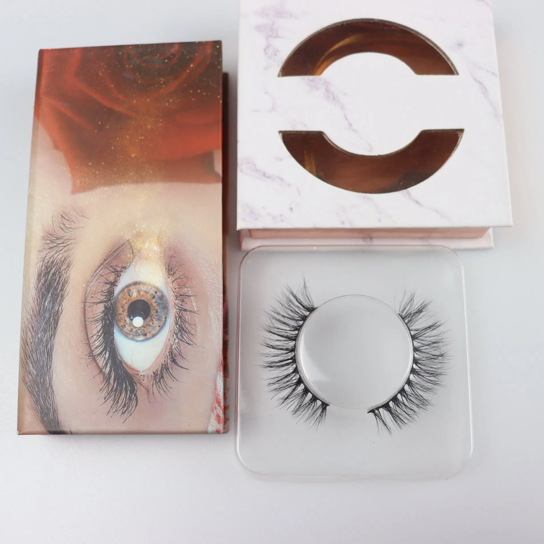 Daily Jintong Carton Box or Customized Private Label Natural Thick Eyelash