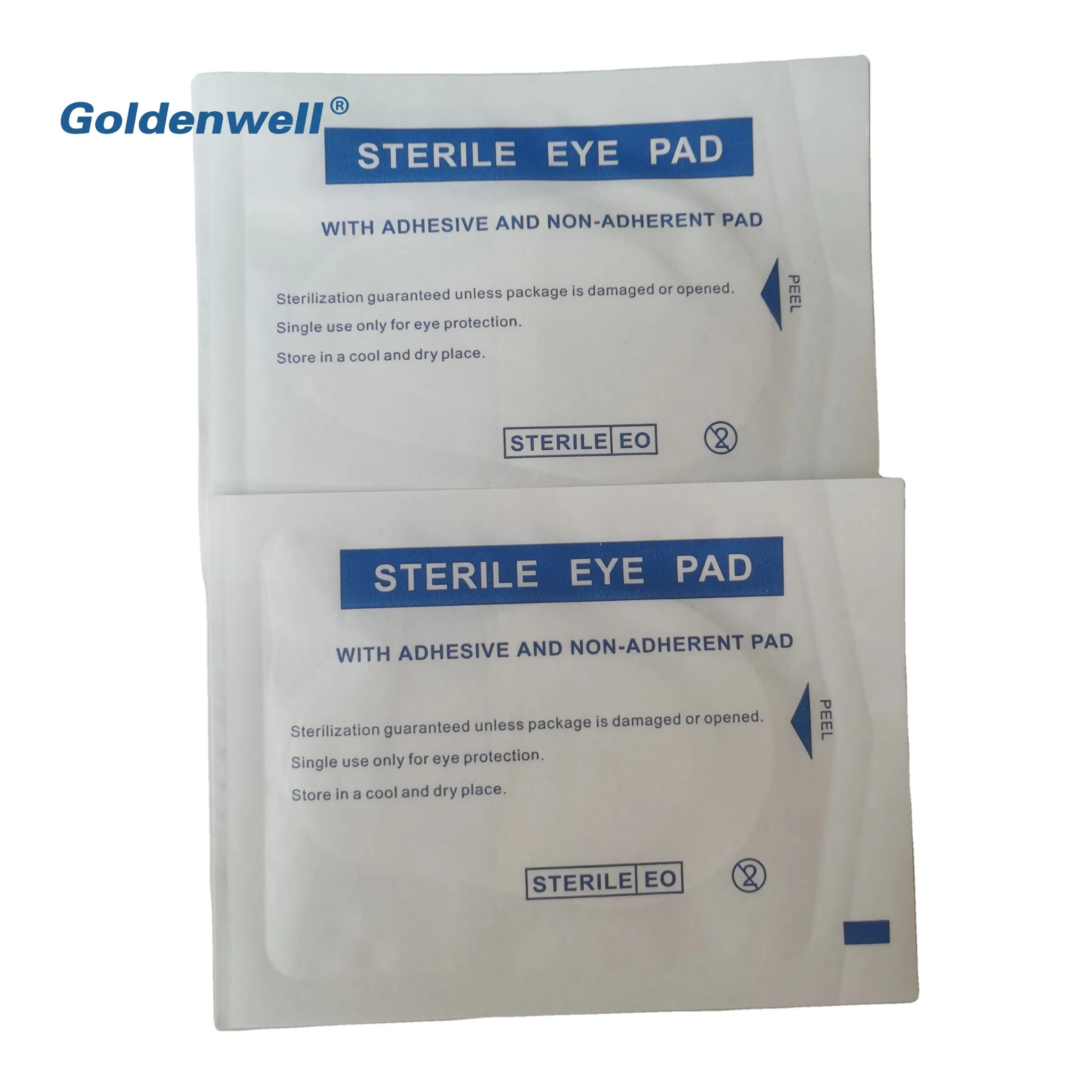 Medical Non-woven Adhesive Eye Pad Disposable Absorbent Surgical Wound Dressing Patch