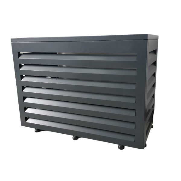 Decorative Aluminum Air Conditioner Cover Custom Aluminum Louver/Size Cover
