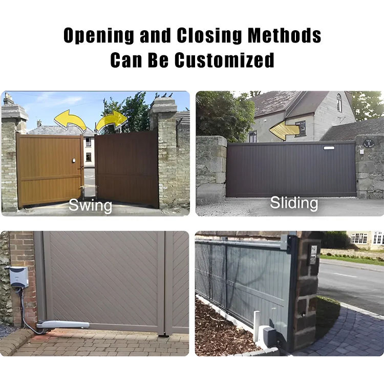 Latest Main External Gates Desiqns Aluminium Automatic Driveway Gates
