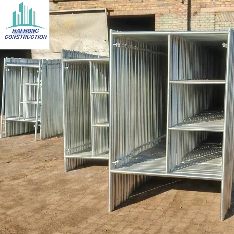 Versatile Cangzhou Frame Scaffolding for Safe Construction Activities