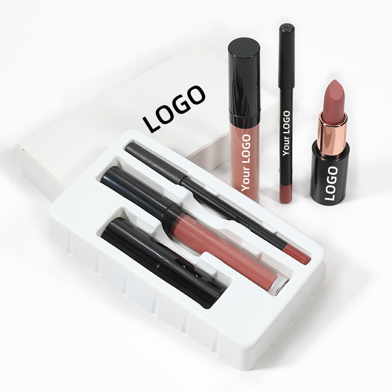Matte Cosmetics Makeup Cruelty Free Private Label Liner Liquid Lipstick Kit
