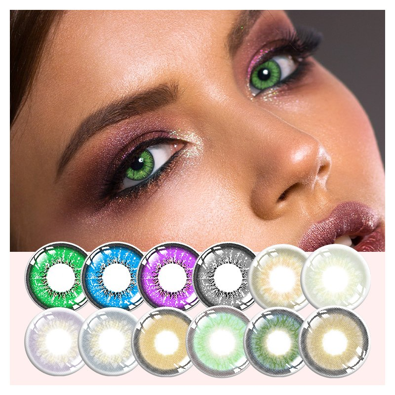 Color Contact Lenses Yearly 14mm Contact Lens Colored Minus Eye Lenses Color Lenses Contact Lens