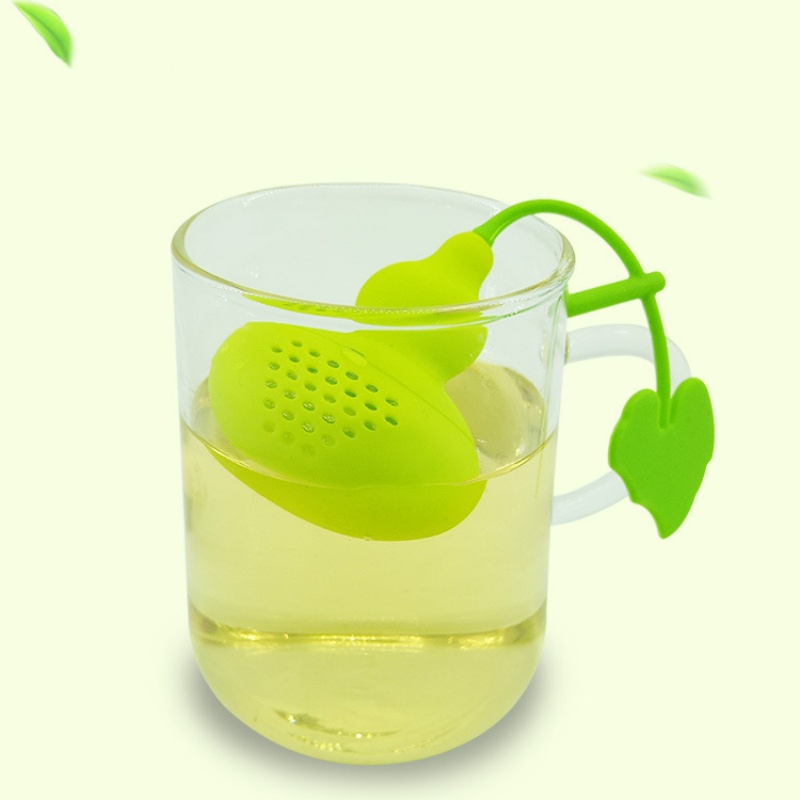 Calabash Shape FDA Silicone Reusable Coffee Strainer Filter Bag Silicone Tea Infuser
