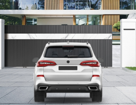 Metal Window Durable Aluminum Artistic Door for Enhanced Home Security