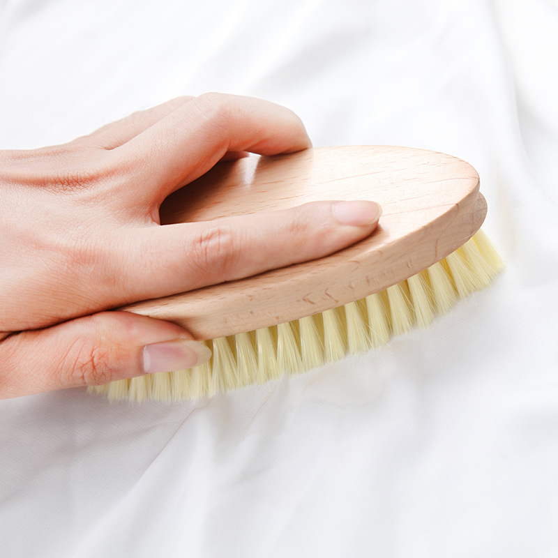 Wholesale Wood Sneaker Shoe Clothes Cleaning Multipurpose Wood Laundry Brush