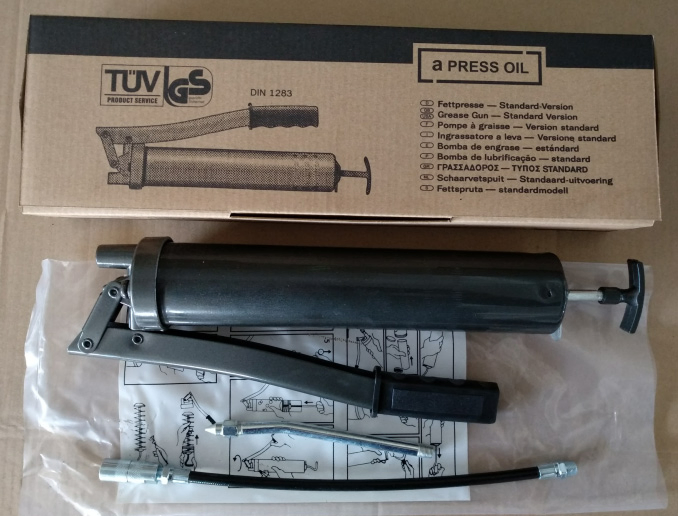 Маслёнка рычажная 500 см³ для смазки и масла