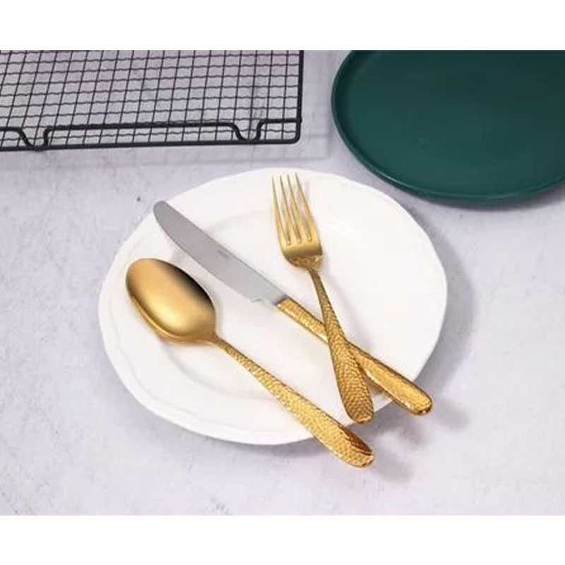 Gift Box Bulk Package Customized Eco-Friendly Non-Disposable Cutlery Set Stainless Steel Cutlery