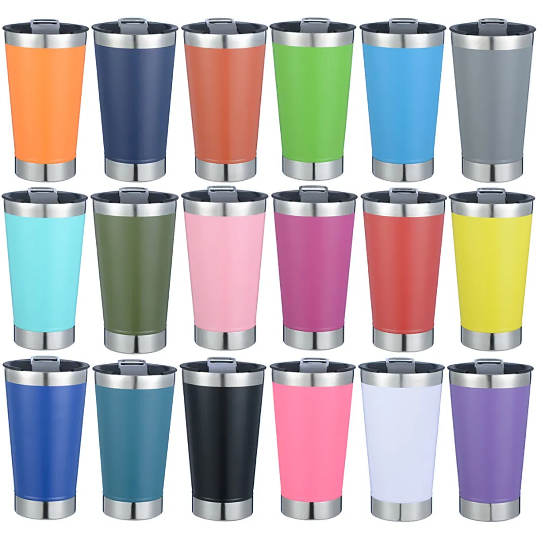 Wholesale Brazil 20oz Insulated Beer Cup Stainless Steel Beer Mug with Opener